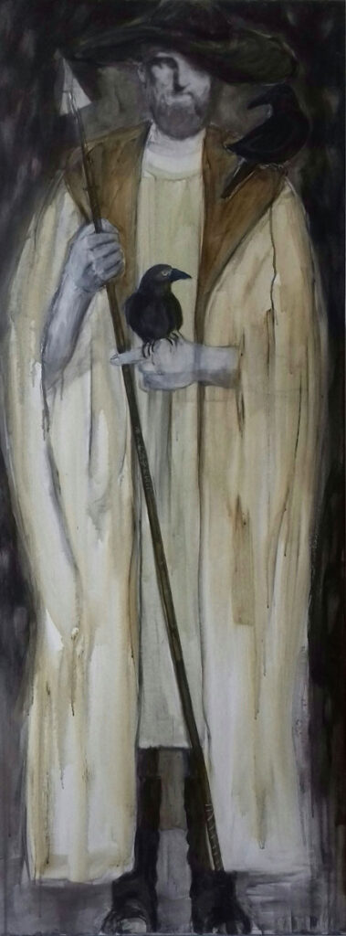 Der Wanderer, 145x55cm